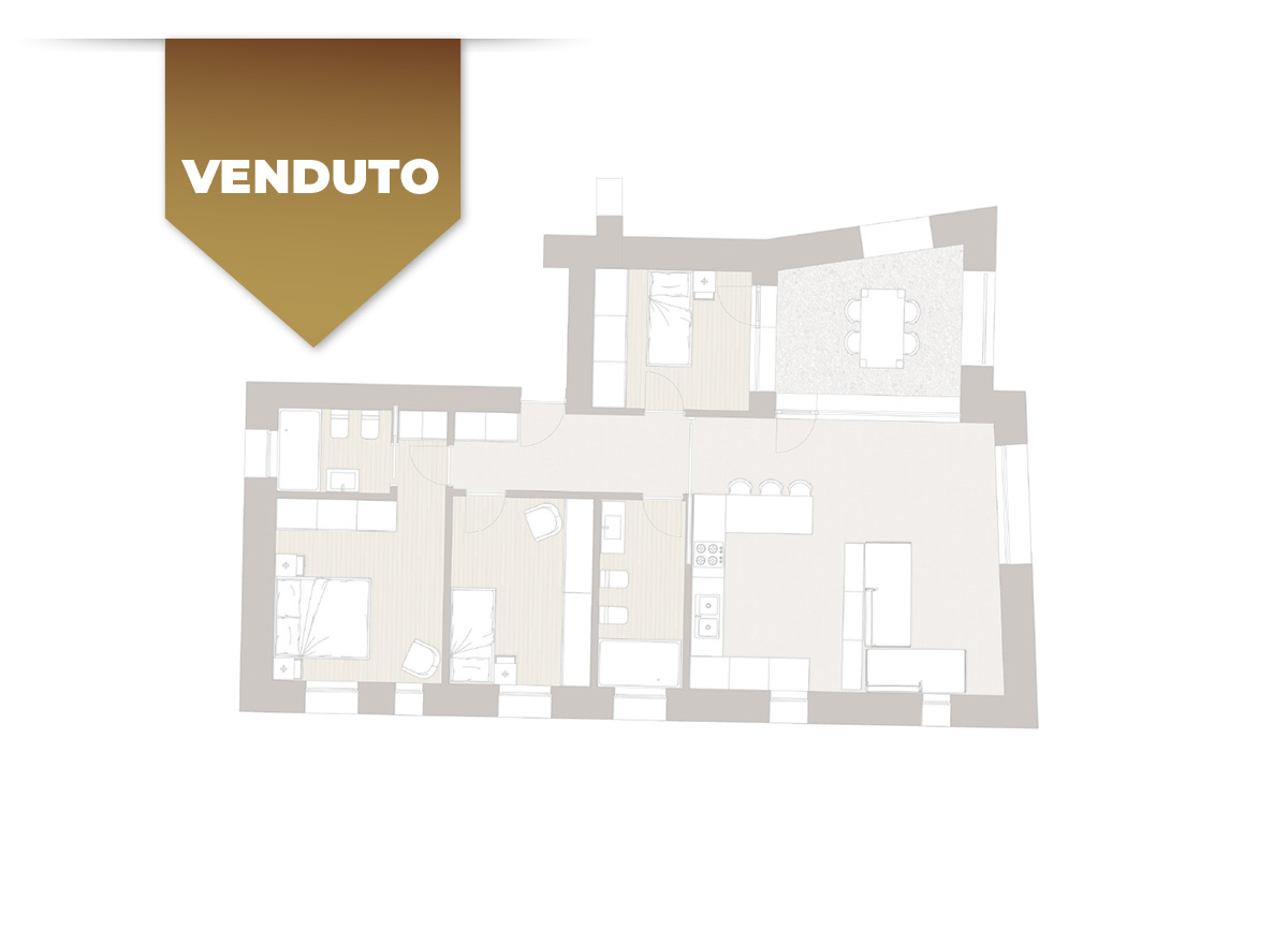 Corte Casara | Appartamento 12 | VENDUTO