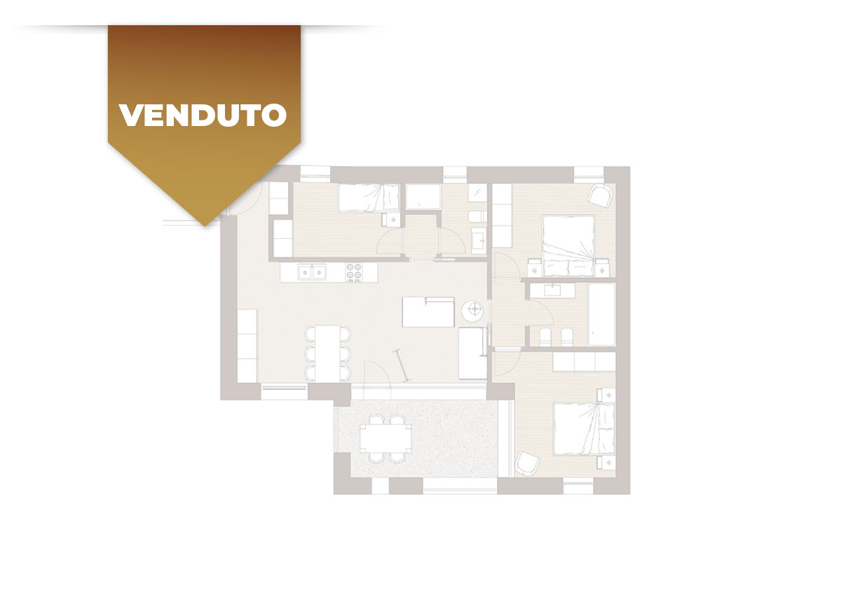 Corte Casara | Appartamento 11 | VENDUTO