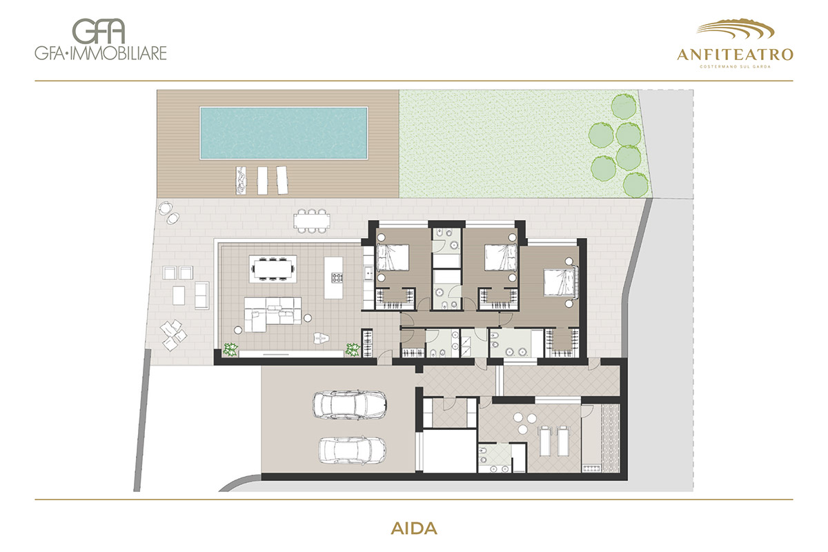 Anfiteatro, Aida | GFA Immobiliare